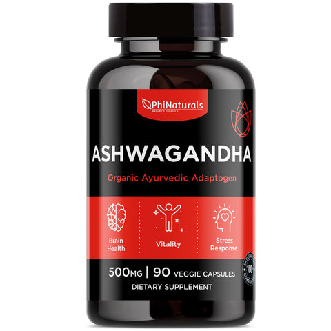 Ashwagandha Suplemento Orgánico Herbal