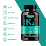 Vitamin K2 MK-7 100 mcg Supplement