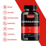 Ashwagandha Suplemento Orgánico Herbal